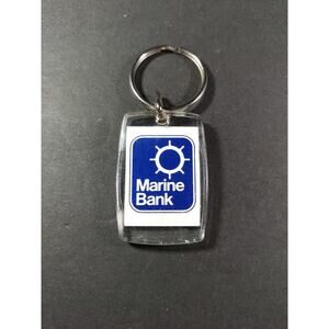 Marine Bank Acrylic Keychain